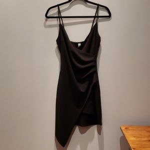 Blue Blush black mini dress